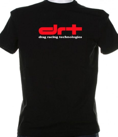 T-SHIRT: DRT logo red letters | DRT Racing